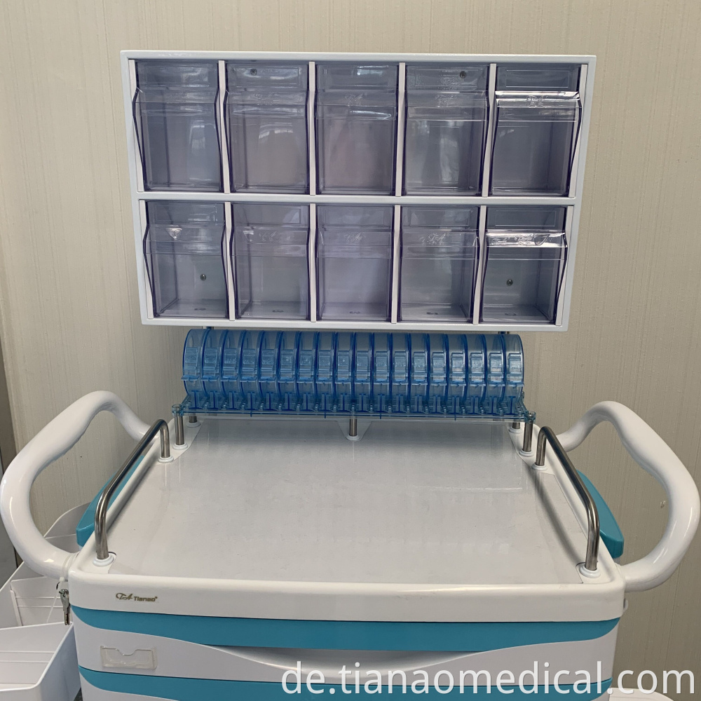 Hospital Anesthesia Trolley Cart